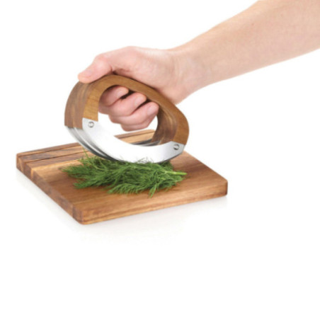 Ensemble hachoir et planche Adhoc RoccaVerde 