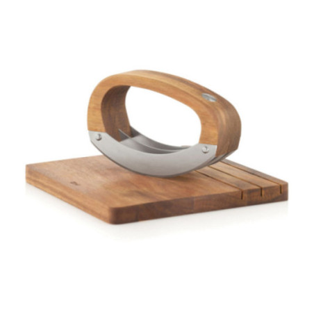 Ensemble hachoir et planche Adhoc RoccaVerde 