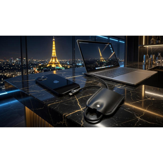 Câble de charge Xoopar ® Le Sellier Etui 60W 