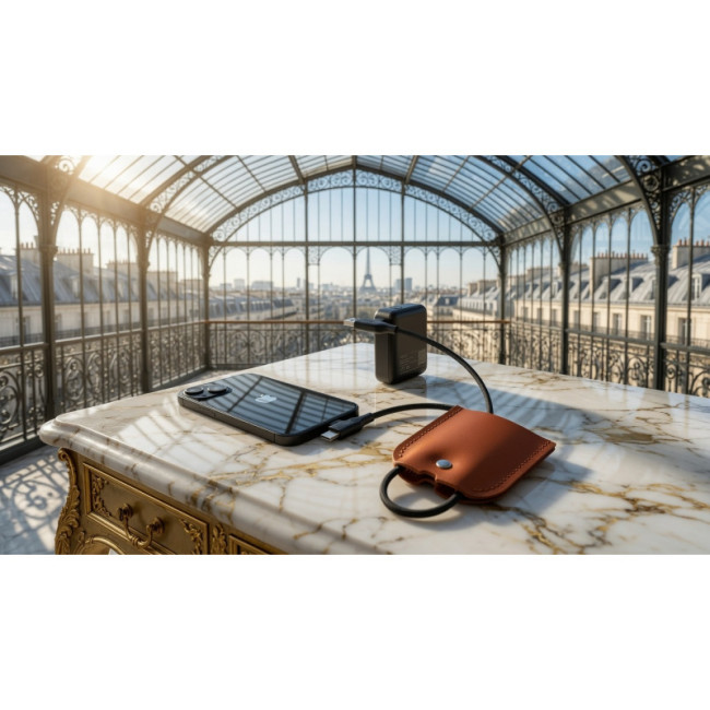 Câble de charge Xoopar ® Le Sellier Etui 60W 