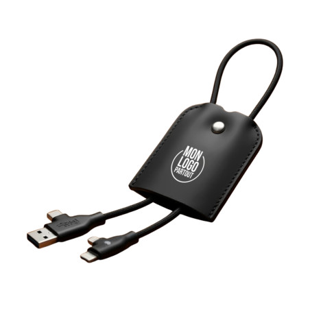 Câble de charge Xoopar ® Le Sellier Etui 60W 