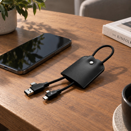 Câble de charge Xoopar ® Le Sellier Etui 60W 
