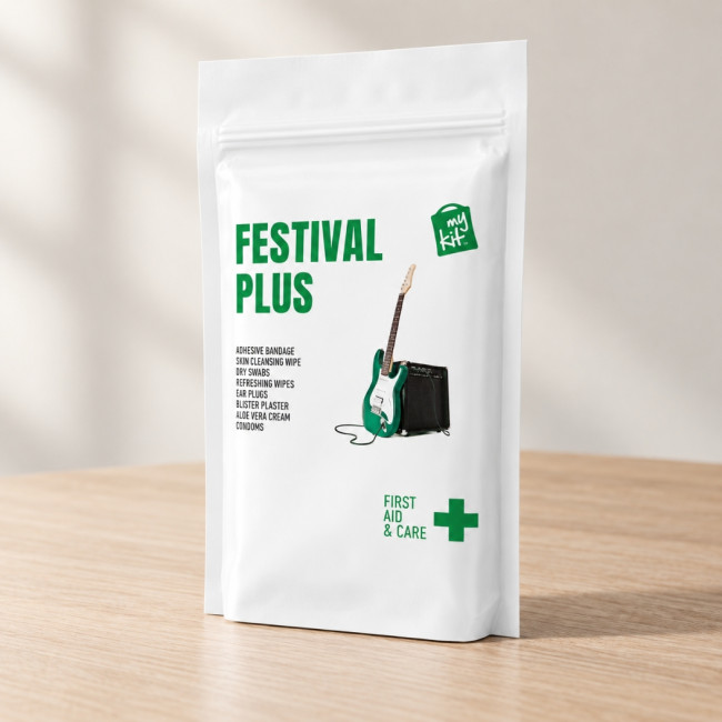 Kit de soins en pochette papier MyKit Festival Plus 