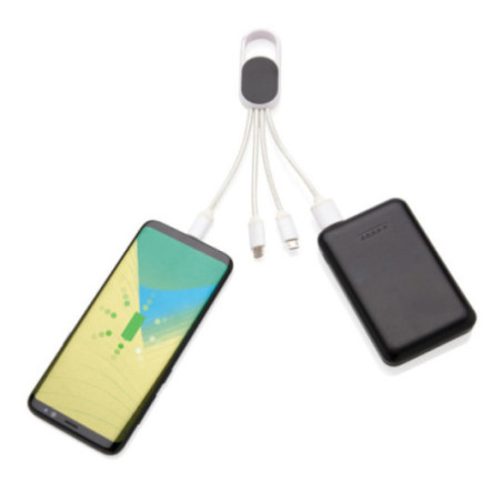 Câble de charge personnalisé avec mousqueton 