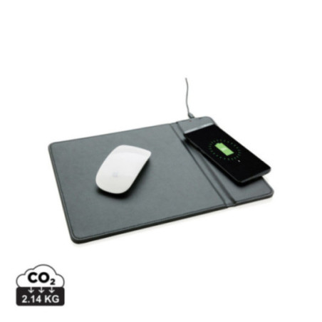Tapis de souris personnalisé avec chargeur à induction 5W 