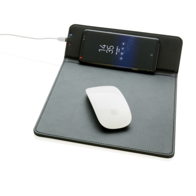 Tapis de souris personnalisé avec chargeur à induction 5W 