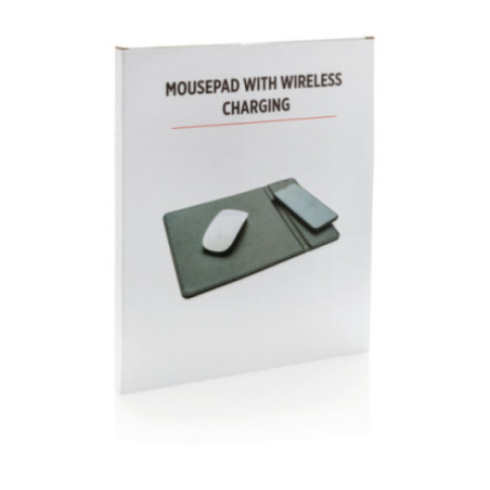 Tapis de souris personnalisé avec chargeur à induction 5W 