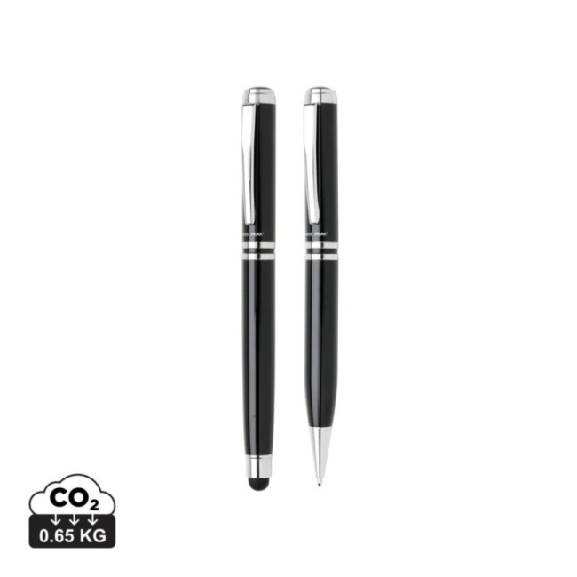 Set stylos personnalisés Exécutif Swiss Peak 