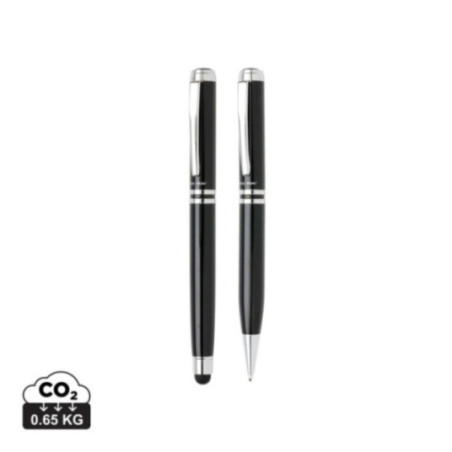 Set stylos personnalisés Exécutif Swiss Peak 