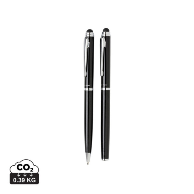 Set stylos personnalisés Swiss Peak Deluxe 