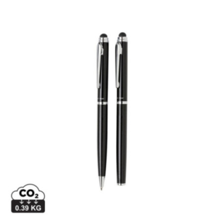 Set stylos personnalisés Swiss Peak Deluxe 