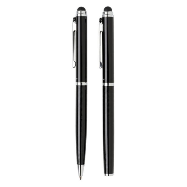 Set stylos personnalisés Swiss Peak Deluxe 