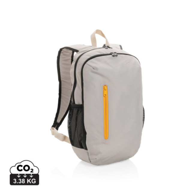 Sac à dos publicitaire casual 300D rPET AWARE™ Impact 