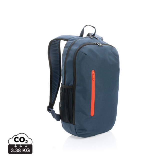 Sac à dos publicitaire casual 300D rPET AWARE™ Impact 