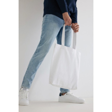 Tote bag avec soufflet en coton recyclé Impact AWARE™ 