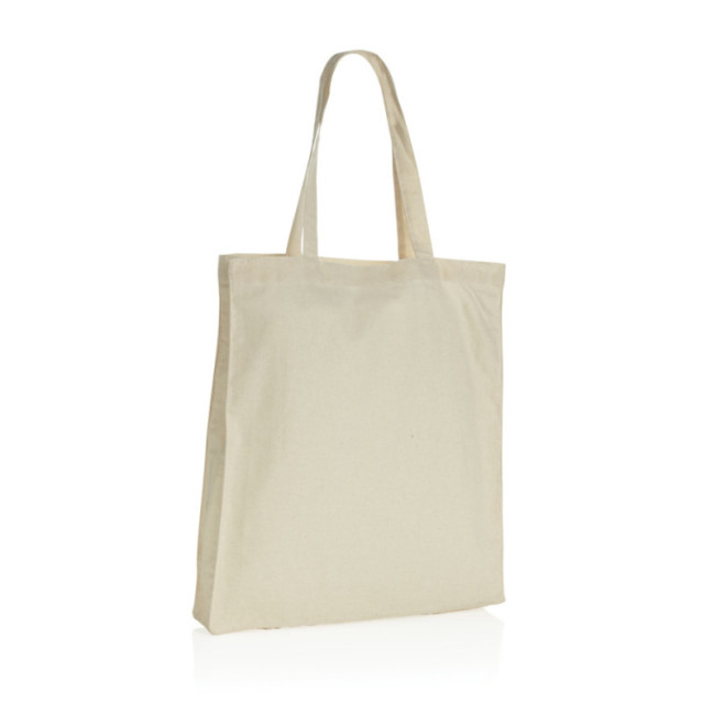 Tote bag avec soufflet en coton recyclé Impact AWARE™ 