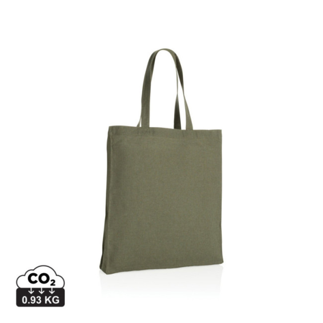 Tote bag avec soufflet en coton recyclé Impact AWARE™ 