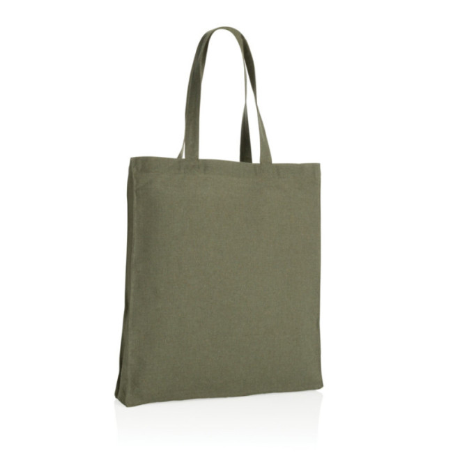 Tote bag avec soufflet en coton recyclé Impact AWARE™ 