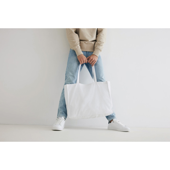 Sac shopping personnalisé coton recyclé 145g AWARE™ Impact 