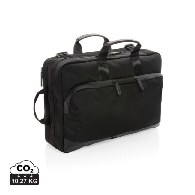Sacoche ordinateur personnalisable 2-en-1 AWARE™ Swiss Peak 
