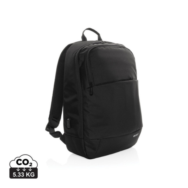 Sac à dos ordinateur personnalisé 15,6" AWARE™ Swiss Peak 