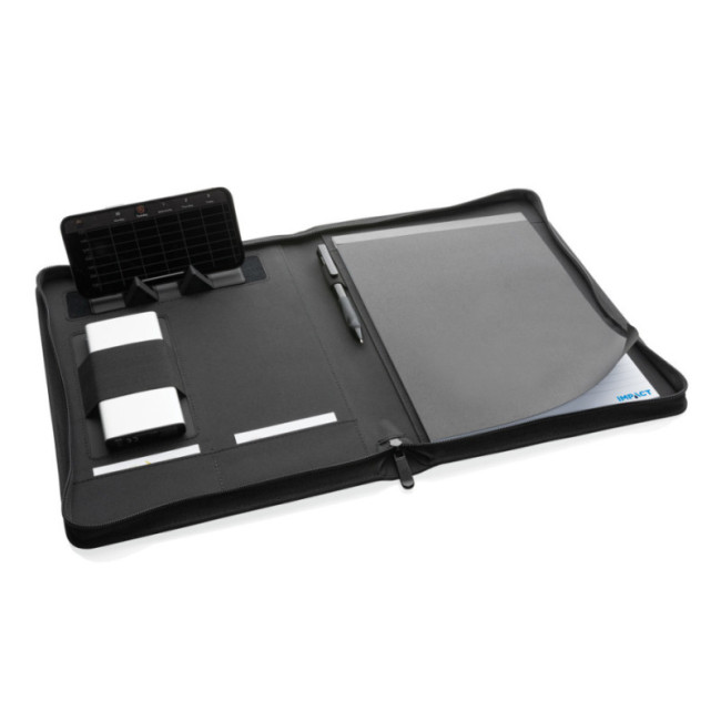 Conférencier A4 personnalisé rPET 300D Aware™ Impact 