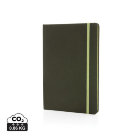 Carnet A5 personnalisé en rPET certifié GRS 