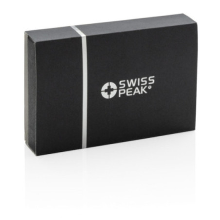 Porte-cartes anti-RFID publicitaire Swiss Peak 
