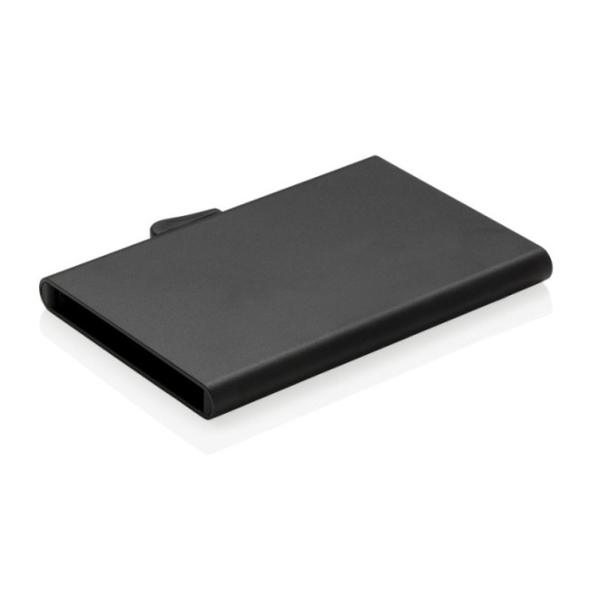 Porte-cartes personnalisé en aluminium anti RFID C-Secure 
