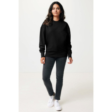 Sweatshirt à col rond en coton recyclé Iqoniq Kruger 