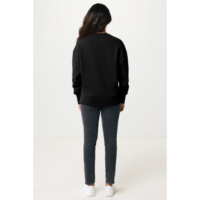 Sweatshirt à col rond en coton recyclé Iqoniq Kruger 