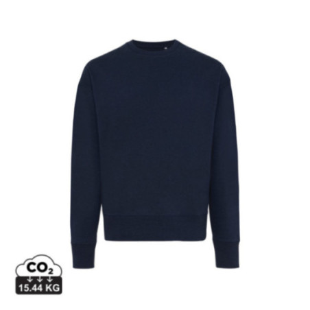 Sweatshirt à col rond en coton recyclé Iqoniq Kruger 