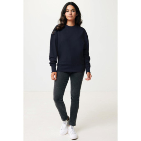 Sweatshirt à col rond en coton recyclé Iqoniq Kruger 