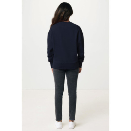 Sweatshirt à col rond en coton recyclé Iqoniq Kruger 