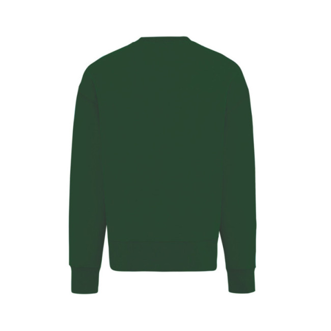 Sweatshirt à col rond en coton recyclé Iqoniq Kruger 