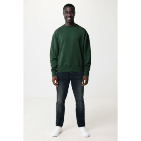 Sweatshirt à col rond en coton recyclé Iqoniq Kruger 