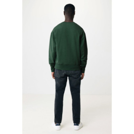 Sweatshirt à col rond en coton recyclé Iqoniq Kruger 