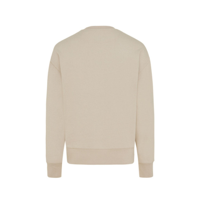 Sweatshirt à col rond en coton recyclé Iqoniq Kruger 