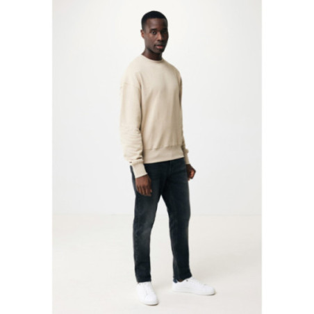 Sweatshirt à col rond en coton recyclé Iqoniq Kruger 