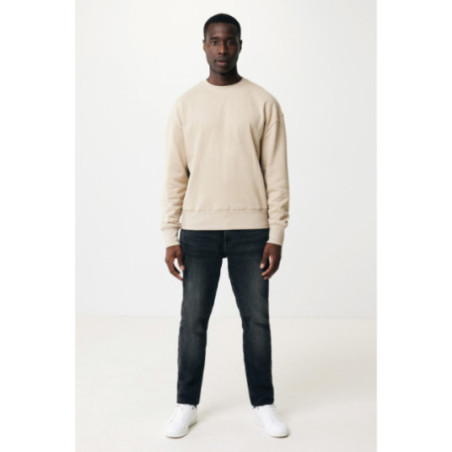 Sweatshirt à col rond en coton recyclé Iqoniq Kruger 
