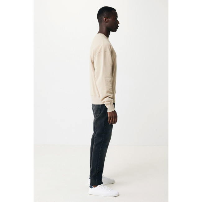 Sweatshirt à col rond en coton recyclé Iqoniq Kruger 