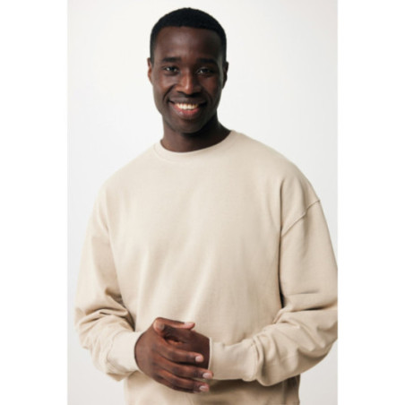 Sweatshirt à col rond en coton recyclé Iqoniq Kruger 