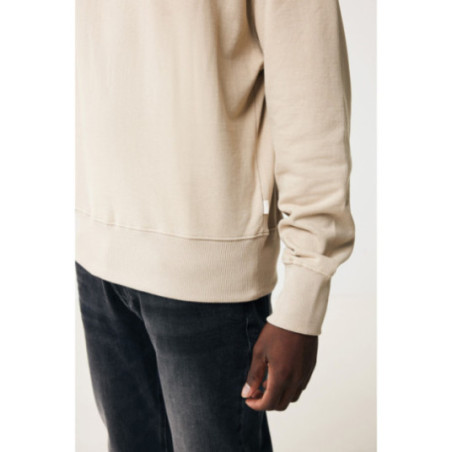 Sweatshirt à col rond en coton recyclé Iqoniq Kruger 