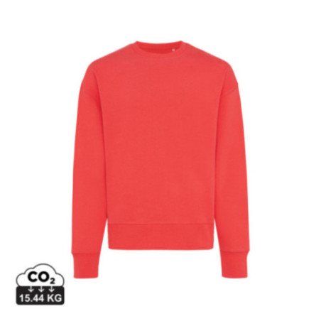 Sweatshirt à col rond en coton recyclé Iqoniq Kruger 