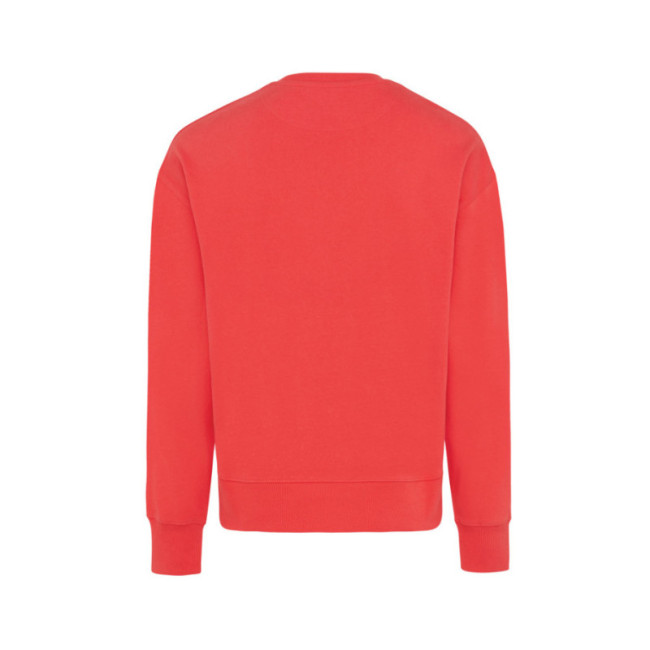 Sweatshirt à col rond en coton recyclé Iqoniq Kruger 