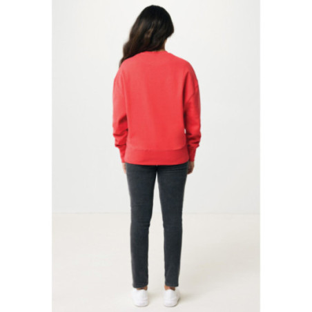 Sweatshirt à col rond en coton recyclé Iqoniq Kruger 