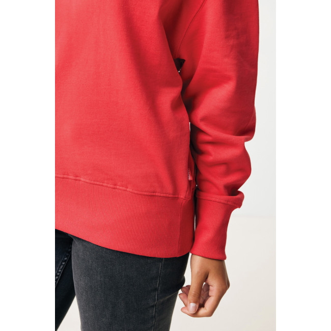 Sweatshirt à col rond en coton recyclé Iqoniq Kruger 