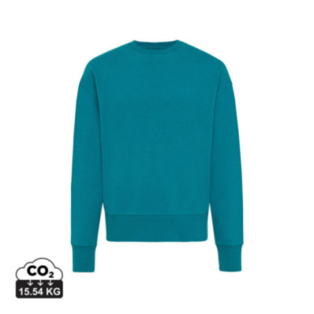 Sweatshirt à col rond en coton recyclé Iqoniq Kruger 