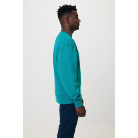 Sweatshirt à col rond en coton recyclé Iqoniq Kruger 
