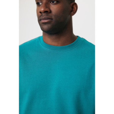 Sweatshirt à col rond en coton recyclé Iqoniq Kruger 